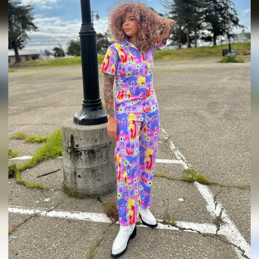 Nooworks Twill Coveralls Cry Baby- L - Picture 8 of 9